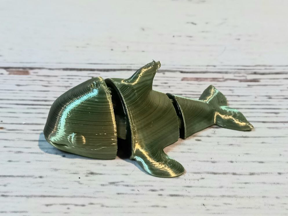 Сувенир из пластика 3d дельфин