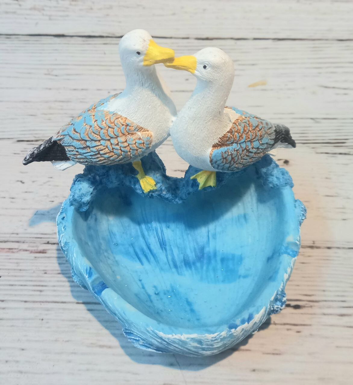 Пепельница полистоун Чайки