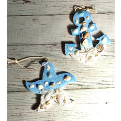 Панно голубые