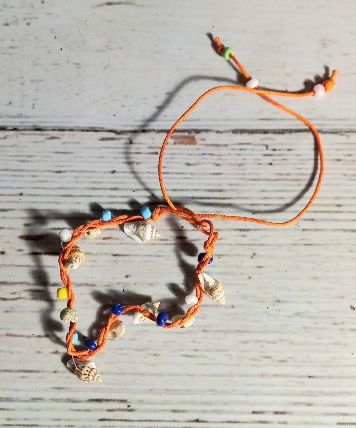 Браслет ракушки